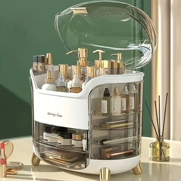 COPY - White Storage Box with Lid - Picture 3 of 5